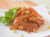 ミミガー（豚の耳）の麻辣醤炒め♪
