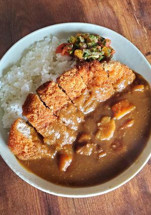 鬼旨サルサカツカレー-レシピのメイン写真