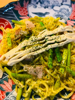 アスパラ&ベーコンの焼きそば-レシピのメイン写真