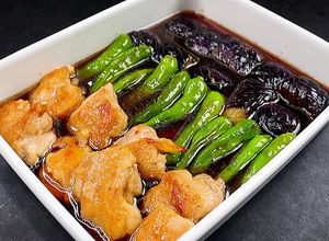 大さじ3の油で！鶏肉と夏野菜の焼き浸し-レシピのメイン写真