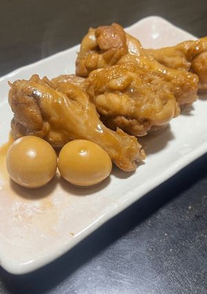手羽元のピリ辛さっぱり煮-レシピのメイン写真