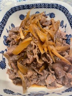 牛肉とごぼうのしぐれ煮-レシピのメイン写真