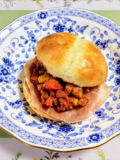 簡単朝食!ラタトゥイユと生ハムのサンド-レシピのメイン写真