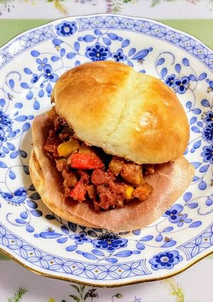 簡単朝食！ラタトゥイユと生ハムのサンド-レシピのメイン写真