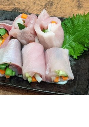 ブリで巻いた!生春巻き-レシピのメイン写真