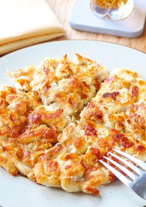 カリっと旨い♡鶏むねの梅チーズガレット-レシピのメイン写真
