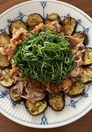 超簡単・焼き茄子のよだれ豚-レシピのメイン写真