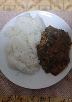 牡蠣と緑の濃旨カレー-レシピのメイン写真