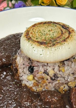 とろ甘新玉ねぎのステーキカレー🍛🧅-レシピのメイン写真