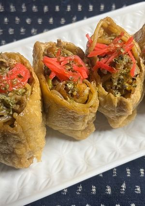 焼きそばいなり-レシピのメイン写真