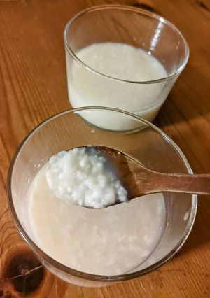 ジッパー袋で作るノンアルコール米麹の甘酒-レシピのメイン写真