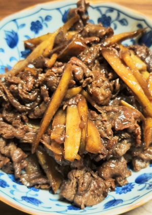 牛肉とゴボウの時雨煮-レシピのメイン写真