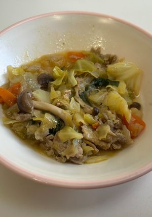 豚肉のしょうが炒め☆給食メニュー-レシピのメイン写真