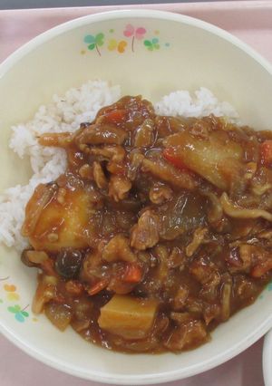 柿カレー-レシピのメイン写真