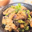 生姜じょう油炒め/豚肉、なす、ピーマン