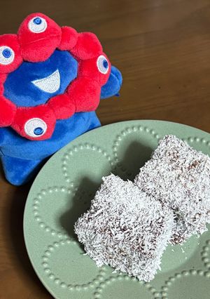 万博の味！オーストラリアのラミントン-レシピのメイン写真