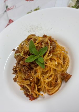 ハーブ香る初夏のボロネーゼ-レシピのメイン写真