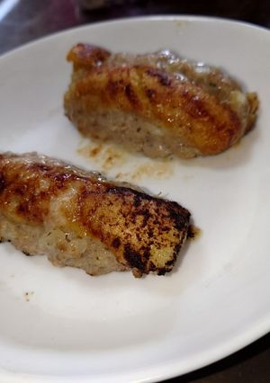 うまい棒ハンバーグ-レシピのメイン写真