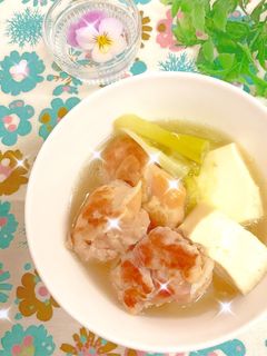 焼いて美味しい✨焼き鶏豆腐鍋✨-レシピのメイン写真
