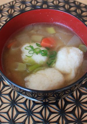 自然薯すいとん-レシピのメイン写真