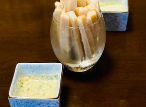 スティックレンコン海苔味噌マヨディップ！-レシピのメイン写真