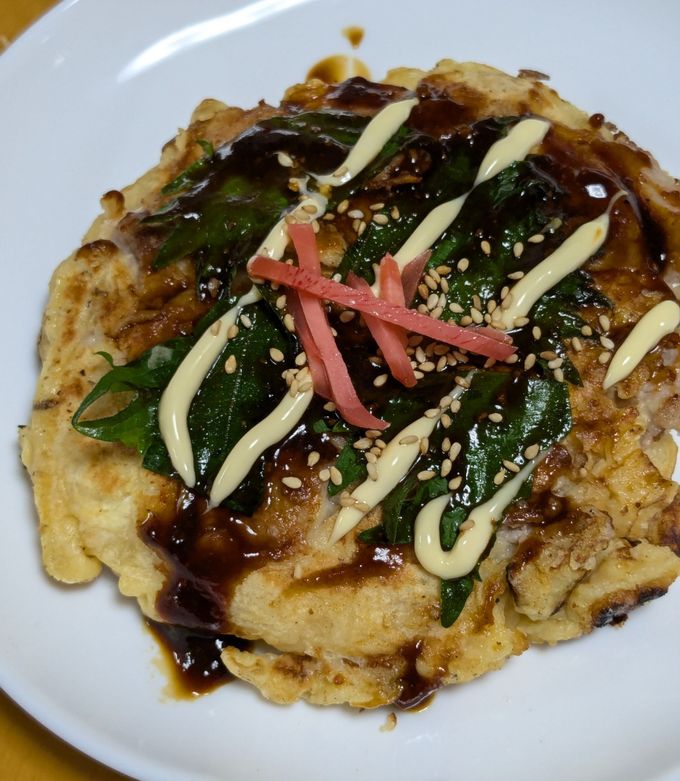 大根のつまシャキシャキ~関西風お好み焼き-レシピのメイン写真