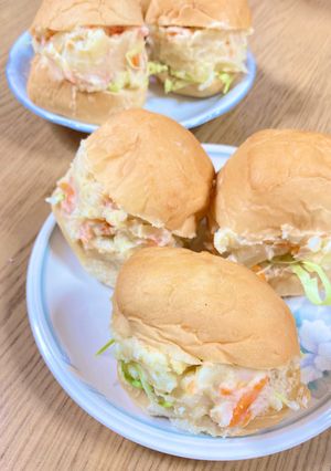 ポテトサラダサンド-レシピのメイン写真