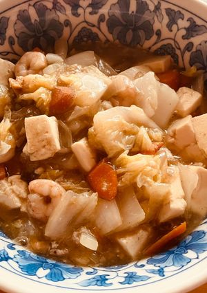 野菜とシーフードの中華煮-レシピのメイン写真