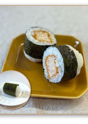 クリームコロッケ　in 悪魔のおにぎり-レシピのメイン写真