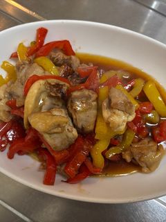 パプリカと鶏肉の甘辛炒め-レシピのメイン写真