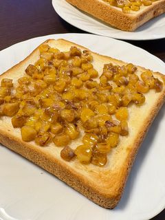 香ばしい♫焼きとうもろこしトースト-レシピのメイン写真