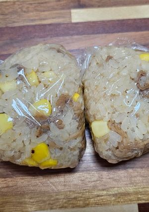 ビーフペッパーおにぎり-レシピのメイン写真