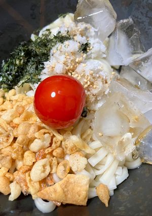 簡単　冷やしたぬきうどん-レシピのメイン写真