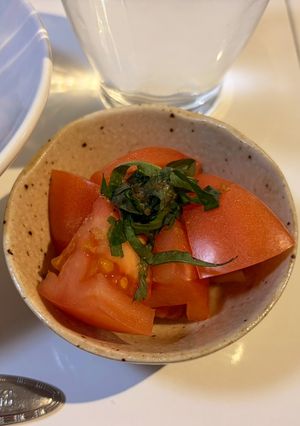 トマトと大葉のサラダ-レシピのメイン写真
