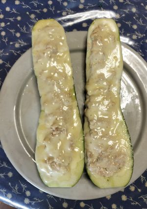 ズッキーニのツナチーズ焼き-レシピのメイン写真