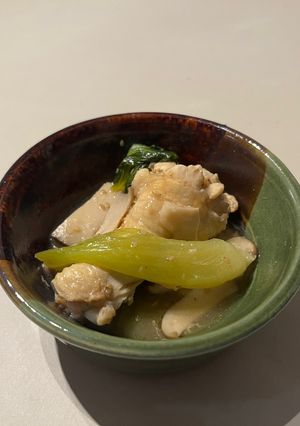 【主菜】手羽元と青梗菜の炒め物-レシピのメイン写真