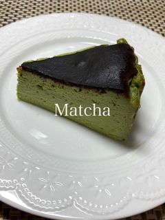 抹茶バスクチーズケーキ-レシピのメイン写真