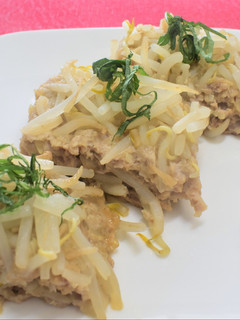 もやしのシャキシャキ四角焼き-レシピのメイン写真