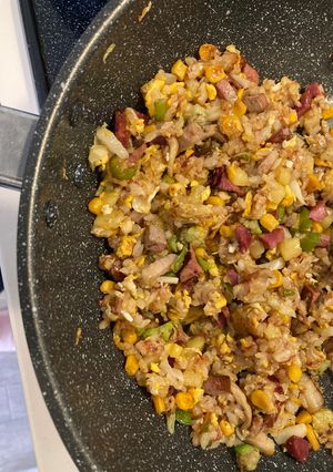 スモークどチャーハン-レシピのメイン写真