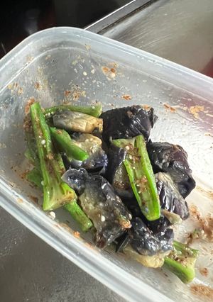 ナスとオクラのおかか和え-レシピのメイン写真