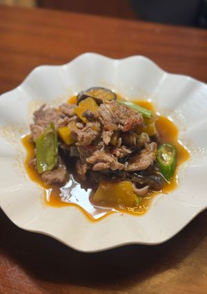 旨みたっぷり！豚肉とかぼちゃのピナクベット-レシピのメイン写真