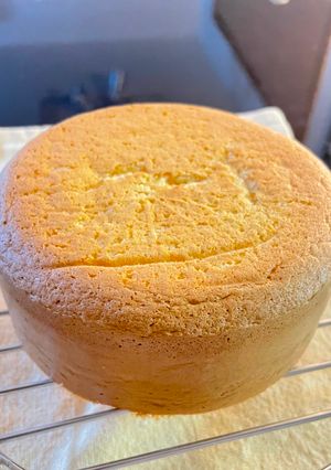 スポンジケーキ(12cm型)-レシピのメイン写真