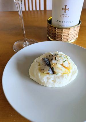 タラのソテー　ジャガイモのピュレ添え-レシピのメイン写真