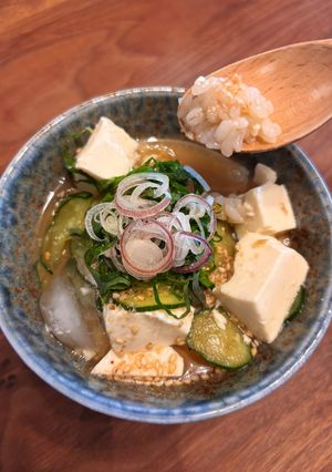 ご飯に!そうめんつけつゆにも!冷や汁風-レシピのメイン写真