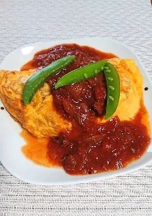 オムハヤシライス-レシピのメイン写真