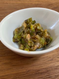 わらびの味噌たたき-レシピのメイン写真