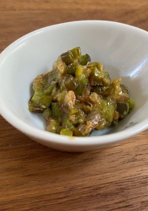 わらびの味噌たたき-レシピのメイン写真
