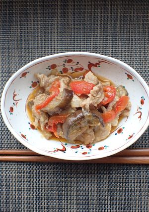 【給食】なすのさっぱり炒め-レシピのメイン写真