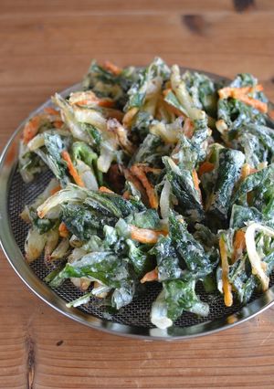 空芯菜のかき揚げ-レシピのメイン写真