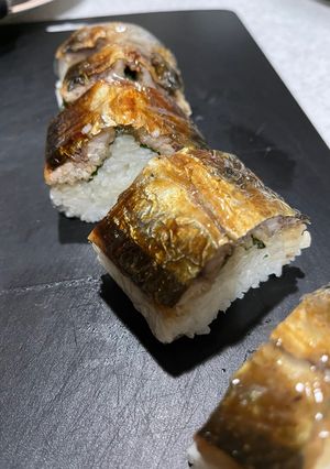 さんまの蒲焼棒寿司-レシピのメイン写真